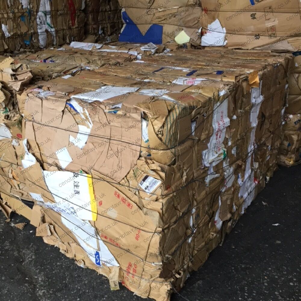 Photo: Wholesale Supply Of Used Cardboard Waste Paper And Selected