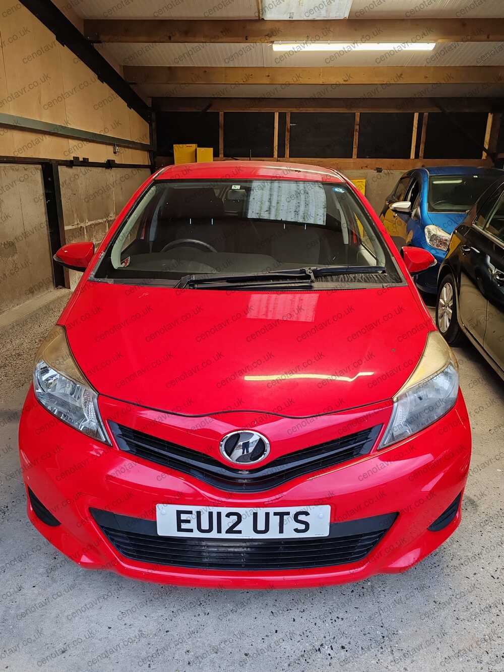 Photo: Red Toyota Vitz For Sale